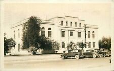 Automobiles Court House Yuna Arizona 1934 RPPC Photo Postcard 20-13445 picture