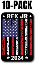 10-PACK RFK JR 2024 STICKERS ROBERT F KENNEDY JR PRESIDENT BUMPER ELECT KENNEDY picture