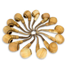 Bulk lot Hand-Carved Wooden Smoking Pipes 6