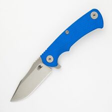 Hinderer Knives Project X - S45VN - Clip Point - Tri-Way - Stonewash - Blue G10 picture