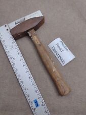 Vintage Plumb Cross Peen Hammer 3lbs 8oz Blacksmith Sledge Wood Handle Pein Tool picture