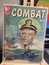 1962  Dell  Comics COMBAT  Issue # 4  JOHN F KENNEDY picture