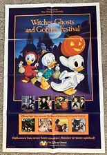 SALE Rare 1988 Witches, ghost and goblins festival box office promotional poster picture