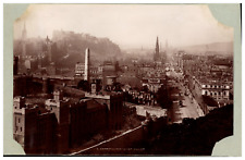 Scotland, Edinburgh, Calton Hill, General View, J.P. Photo. Vintage print, Ti picture