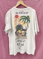 Vintage 90S Caribbean Export Rum Company Promotional T-Shirt / Reggae Rasta Drea picture