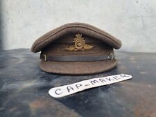 BRITISH 1918 DATED WW1 OTHER RANKS WOOL TRENCH CAP ROYAL ARTILLERY picture