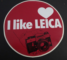 Promotional Stickers I Like Leica Leicaflex Sl 2 Photo Analog Leitz Wetzlar picture
