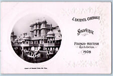 England Postcard Court of Honour Franco British Exhibition 1908 RPPC Photo picture