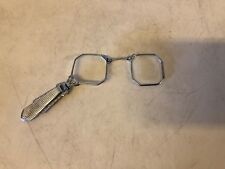 Vintage Possibly Antique Lorgnette Collapsible Glass Lens picture