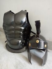 Medieval Roman Muscle Armour Jacket Greeco Armour Helmet Halloween Replica picture