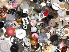 500 pc MIXED LOT of OLD-VINTAGE & NEW Buttons ALL TYPES & SIZES picture