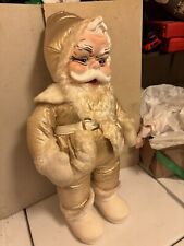 *RARE* Vintage 24 Inch GOLD Rushton Santa *RARE* Only One On Ebay picture