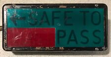 Old Bus Station Sign Lighted Safety Signal Terminal Cole Hersee plug picture