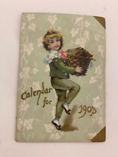 RARE 1903 Calendar Trade Card; Emporia Kansas; Excellent Condition picture