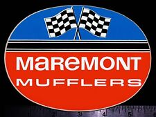 MAREMONT Mufflers - Original Vintage 1960's Racing Decal/Sticker picture