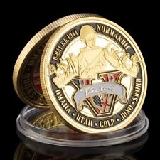 WWII 1944.6.6 D-Day Normandy Commemorative Challenge Coin Souvenir Gift picture