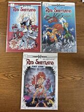 Red Shetland #1 2 3 Graphxpress Lot Run Penultimate Issue 1989 Red Sonja Parody picture