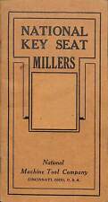 National Key Seat Millers Machine Tool Company Sales Brochure Catalog c1920 CPG4 picture