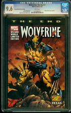 Wolverine The End #1 CGC 9.6 Wizard World Comic Con David Finch Variant Death of picture