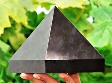 Superb 130MM Black Tourmaline Crystal Quartz Healing Reiki Energy Stone Pyramid picture