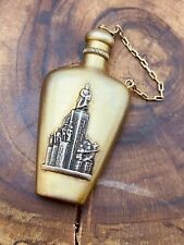 OLD VINTAGE RUSSIAN USSR MINIATURE 875 SILVER PERFUME BOTTLE FLASK  14.4g #6168 picture
