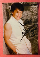 SIGNED JACKIE CHAN FDC AUTOGRAPHED PHOTO picture