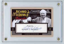 Richard J. McDonald ~ Signed 