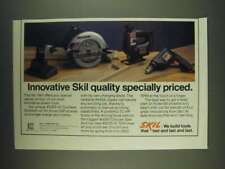 1985 Skil Ad - Cordless Screwdriver Kit, Jigsaw, Circular Saw, Drill picture