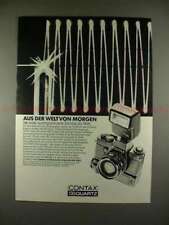 1979 Contax 139 Quartz Camera Ad, in German - NICE picture