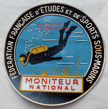 FFESSM FED NATIONAL DIVE MONITOR Patch Badge. FR STUDIES UNDERWATER SPORTS picture