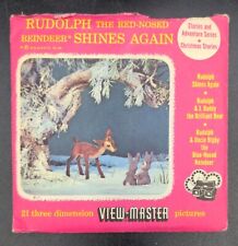 View Master Rudolph The Red Nosed Reindeer Shines Again 3 reel pckt FT26-28 picture