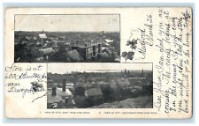 1905 View of City East and Southeast from High Rock Rowley MA Postcard picture