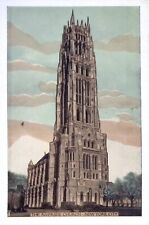 VINTAGE NY NEW YORK CITY RIVERSIDE CHURCH VINTAGE VIEW - POSTCARD picture