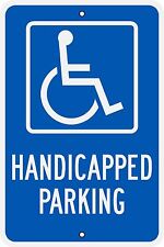 12x18 Handicapped Parking Sign Engineer Grade Reflective DOT Legal picture