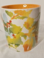 Collectors Starbucks 2008 Fall Leaves Foliage Berries Coffee Mug 14 Oz Cup picture