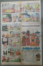 Hanna-Barbera Sunday Pages + Premium Ad  from 10/6/1963 Full Page Size picture