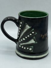 RARE Danish MCM Mid Century Modern Art Ceramic Dutch 20 oz. Coffee Mug Denmark picture
