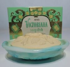 Vintage Avon Victoriana Soap And Dish Moonwind NIB picture