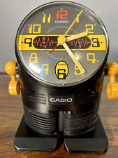 Casio Quartz - Robot Clock / Japan - Vintage Clock Works But alarm does Not picture