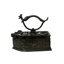 Chinese Handmade Metal Bronze Color Old Fashion Iron Shape Display cs4798 picture