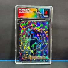 2000 Topps Chrome X-Men Wolverine #C5 Altered Cracked Ice Refractor  picture