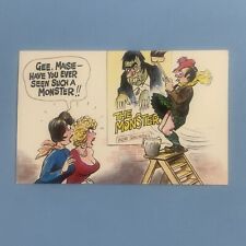 Vintage Bamforth Comic Postcard No. 632 unused original card  Saucy picture