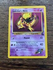 Pokemon Card Sabrina's Abra Black Star Promo 19 Near Mint Condition WOTC picture