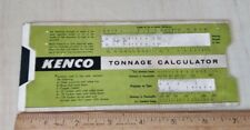 Vintage - Calculator Slide Rule - Kenco - Punches Presses -Long Beach California picture