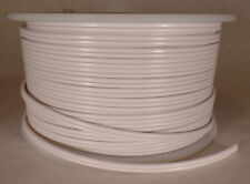 25 ft White 18/2 SPT-2 U.L. Listed Parallel 2 Wire Plastic Covered Lamp Cord 611 picture