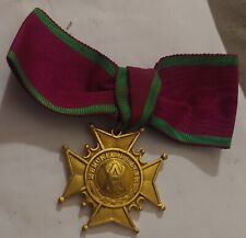 SWEDEN- Order of Amaranth- Bronze Gilded Cross with his Ribbon- picture