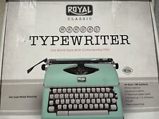 Royal Classic Manual Typewriter - Mint Green - 79101T (Read Description) picture