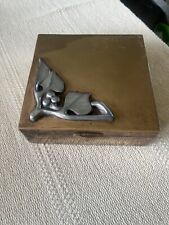 Vintage Silver Over Brass Cigar Box picture
