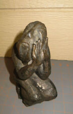 Figure Statue Low Man Resin casting estate find old unusual gift props alien HT picture