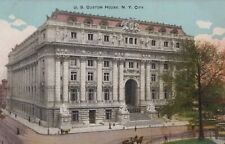U.S. Custom House New York City Town Square Divided Back Vintage Post Card picture